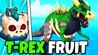 ZJADŁEM T-REX FRUIT w BLOX FRUITS - TEST NAJNOWSZEGO OWOCU!