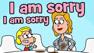 I am sorry I children's motivational song I 💖