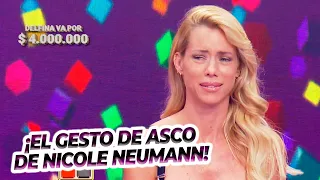 La pregunta que incomodó a Nicole Neumann en "Los 8 escalones de los 2 millones"