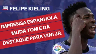 Imprensa espanhola muda tom e dá destaque para racismo contra Vini Jr. | Felipe Kieling