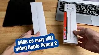 590k có bút cảm ứng giá rẻ Coteetci Active Stylus Pen - Đủ tốt để cạnh tranh với Apple Pencil 2 ???