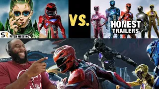 Pitch Meeting Vs. Honest Trailers - Power Rangers 2017 (Reaction)