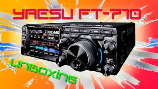 Nuevo transceptor SDR para el cuarto de radio! | Unboxing YAESU FT-710