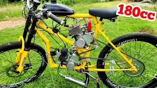 how to assemble a motorized bike with 2 motors