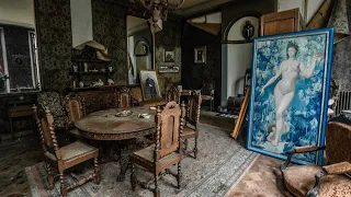 Exploring an Abandoned Fairytale Castle with EVERYTHING Left Inside | Family Disappeared