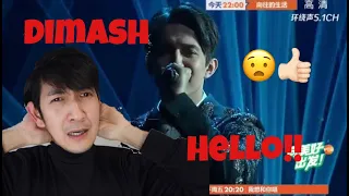 Dimash “Hello” at Singers 2018 Reaction