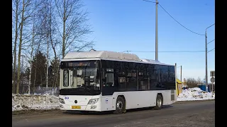 Поездка на автобусе Lotos 105. Город Нижневартовск. Маршрут 17.