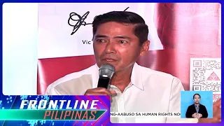 Vic Sotto, nagsalita sa isyu sa pamunuan ng TAPE, Inc., Eat Bulaga | Frontline Pilipinas