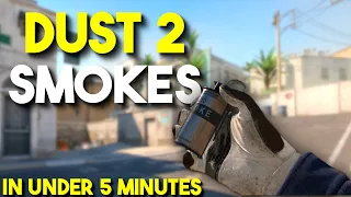 All Essential Smokes On Dust 2