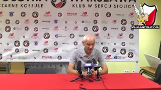 Krzysztof Chrobak po meczu Polonia Warszawa - Olimpia Zambrów