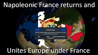 France re-forms Napoleon's Empire and dominates Europe after beating China in Rise of Nations.