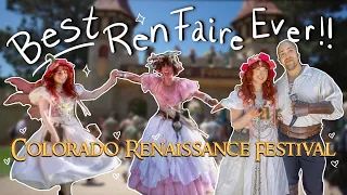 We went to the Colorado Renaissance Faire for ✨ 2 DAYS ✨ - Vlog & Souvenir Haul #renfaire #fantasy