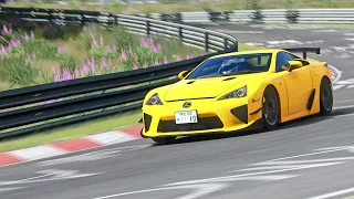 Lexus LFA Nürburgring Edition at Nordschleife Assetto Corsa