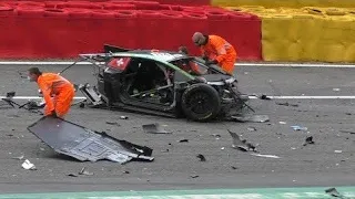 Crash 24h spa francorchamps