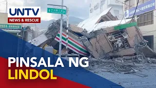 Aftershocks, ramdam pa rin sa Taiwan; MECO, tiniyak na walang Pilipinong nasaktan sa lindol