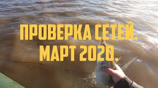 Проверка сетей, март 2020, часть 1. | Fishing with nets 2020