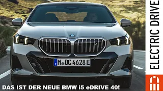 DAS ist der NEUE BMW i5! Technische Daten - Leistung - Reichweite... | Electric Drive News