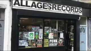 Punk record shop Camden Town