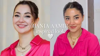 Recreating Hania Aamir’s Makeup Look 💕 | Michu