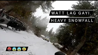 chitkul heavy snowfall in 2022 (Himachal Pradesh) || chitkul || Winter Spiti Valley || part 1