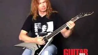 MarvelOfGuitar: Dave Mustaine Symphony of Destruction Lesson