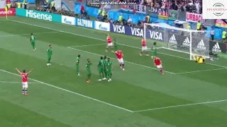 Aleksander Golovin goal vs Saudi Arabia/World Cup 2018 Russia