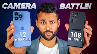 iPhone 13 Pro Max vs Samsung Galaxy S21 Ultra CAMERA TEST 🔥