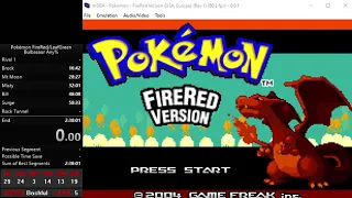 Pokémon FireRed Any% Bulbasaur Speedrun in 2:34:25 RTA