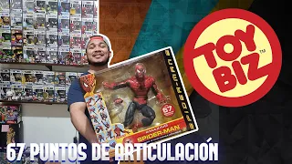 Spider-Man 18 inch ToyBiz - Un grial llegó a mi colección / with 67 points of ARTICULATION