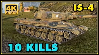 World of Tanks | IS-4 - 10 Kills - 7,8K Damage Gameplay