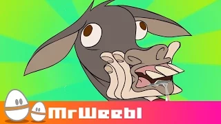 Donkeys : animated music video : MrWeebl