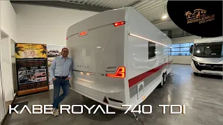 Kabe Royal 740 TDl 2022*Der erste Schwedischer Wohnwagen mit einen eingebauten Staubsauger in Dülmen