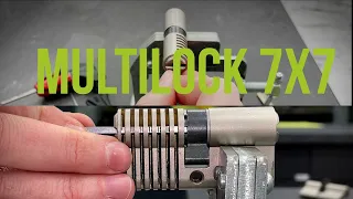 Multilock 7x7 opening with Topolino Decoder