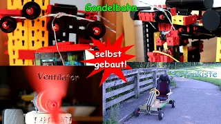 Meine selbstgebaute Gondelbahn, Ventilator & Seifenkiste😲!!! | +Materialliste | REMIN since 2015😄