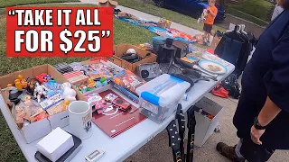 This GARAGE SALE Was LOADED With Good Stuff To RESELL