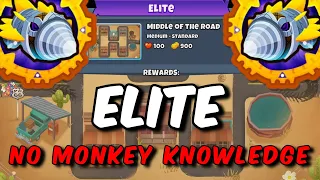 BTD6 Dreadbloon Elite | No Monkey Knowledge | Middle Of The Road