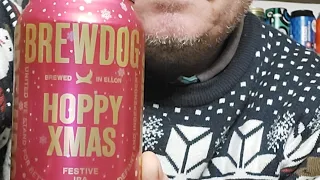 Beer - Hoppy Xmas Festive IPA From Brewdog - Review #1779