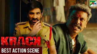 Shankar - Katari Krishna Meet First Time - Fight Scene | Krack | Ravi Teja, Shruti, Samuthirakani