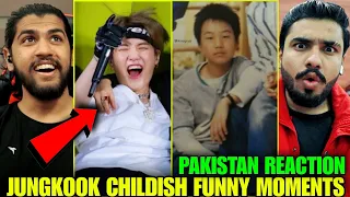 BTS Suga Childish Funny Cute Moments 😂 | Pakistan Reaction | Hashmi Reaction