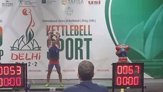 New WORLD RECORD 181 reps Markov Ivan New Delhi India