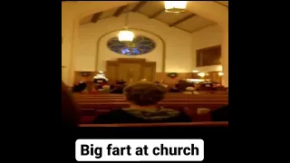 Big fart I’m church gone wrong😳🫢