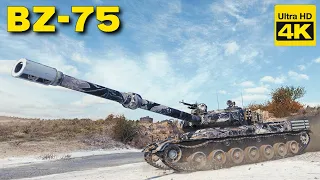 World of Tanks 5 Kills 11,1k damage BZ-75 | 4K Video | - My battle My rules