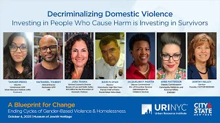 A Blueprint for Change Panel 3: Decriminalizing Domestic Violence