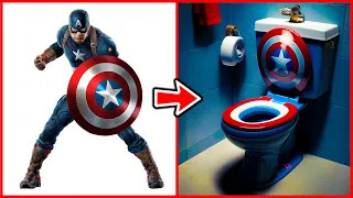 AVENGERS but TOILET-VENGERS 🚽 All Characters 2023