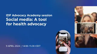 IDF capacity building session | Social media: A tool for health advocacy