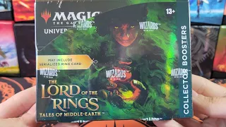 MTG Lord of the Rings Collector Booster Box Opening - Well That Paid For The Box