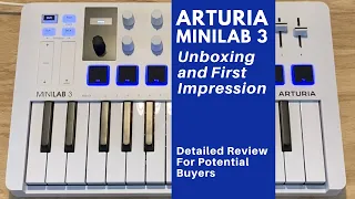 Arturia Minilab 3 Review   Unboxing and First Impression