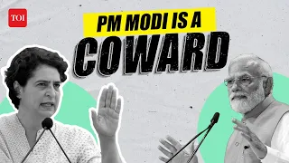 ‘PM of the country is a coward’: Priyanka Gandhi Vadra dares PM Modi to arrest her for this comment