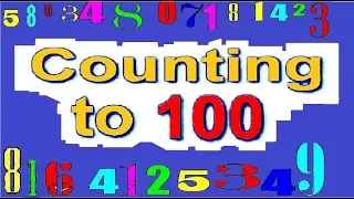 Учимся считать до 100 на английском языке | Counting to 100 song | Обучающие мультики для малышей