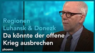 Russland-Ukraine-Konflikt: Rolf Clement (Sicherheitsexperte) mit einer Analyse am 23.02.22